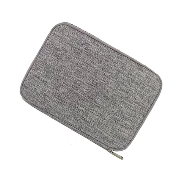 Naiovety Correa de reloj Bolsa de almacenamiento Estuche de banda Organizador de absorción de impactos Tela Oxford Almacenamiento y organización del hogar Gris