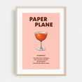 thumbnail image 2 of Paper Plane - Chicago Illinois Illustration Cocktail Typography Kitchen Decor Bar Modern Art Quote Retro Unframed Wall Art Print 8 x 12 inches, 2 of 60