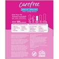 thumbnail image 3 of (2 pack) Carefree Acti-Fresh Panty Liners, Soft and Flexible Feminine Care Protection, Regular, 120 Count, 3 of 6