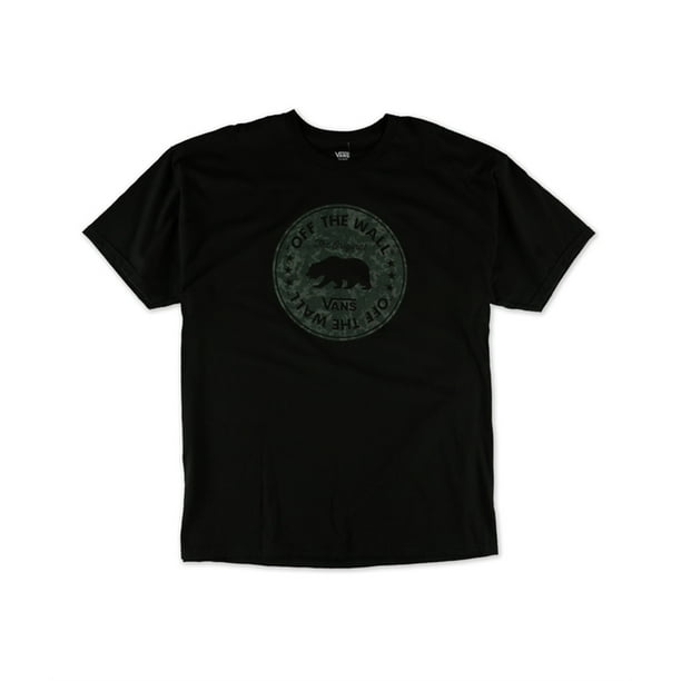 Playera vans negra sale