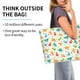 thumbnail image 2 of Balery Dinosaur Bolsa Tote Estilo Estético con Cremalleras, Bolsa de Hombro, Bolsa de Compras Grande y Plegable, 2 of 8