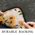 thumbnail image 6 of Beige Sunflower Pattern Door Rugs,Washable Non Slip Door Mats Indoor,Decorative Door Mats,Entry Mat Indoor for Entrance,Bedroom,Kitchen,Bathroom,30"x17", 6 of 6