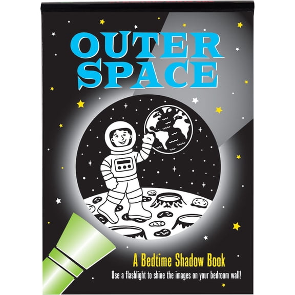 Outer Space Bedtime Shadow Book, (Spiral-Bound)
