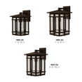 thumbnail image 4 of 1964OZ Hinkley Lighting Tucker - One Light Outdoor Wall Mount in Transitional and Craftsman Style - 9 Inches Wide by 14.75 Inches High-Oil Rubbed, 4 of 16