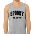 thumbnail image 2 of Collegiate Spooky Season Tank Top Unisex 2X-Large Grey, 2 of 5
