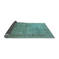 thumbnail image 2 of Ahgly Company Indoor Square Oriental Light Blue Industrial Area Rugs, 7' Square, 2 of 4