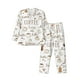 thumbnail image 1 of Balery Coffee Pijama para Hombre de Dos Piezas con Manga Larga, Conjunto de Dormir y Descanso Suave con Bolsillos-Medium, 1 of 7