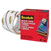 Scotch® 845 Book Tape, 3 x 540, Clear