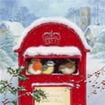 thumbnail image 1 of Serviettes « Birds in A Red » pour Boîte aux Lettres - Lot de 20, 1 of 1