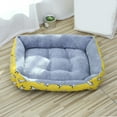 thumbnail image 4 of Rectangle Dog Bed Washable, Fluffy Sherpa Pet Bed with Anti- Bottom for Indoor Cats and Small Medium Dogs, Super Comfortable Anti-Anxiety Cuddler Sleeping Bed, 4 of 6