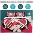 thumbnail image 5 of Betty boop Smooth Fabric Durable Zipper Comfortable Texture Machine Washable Duvet Cover Sets for Bed, 5 of 5