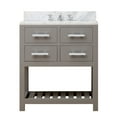 thumbnail image 2 of Water Creation Madalyn 30" Single Sink Wood Bathroom Vanity in Gray and White, 2 of 7