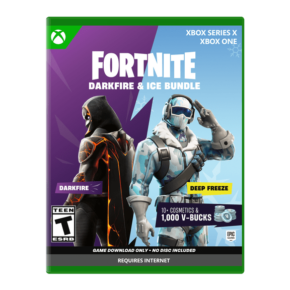 Fortnite Darkfire and Ice Bundle (Code in Box) (Xbox One)