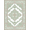 Sage Green, Pattern 8, variant on ODIKA 8'x10' Washable Area Rug Non-Shedding, Easy Care, With Distressed Diamond Lattice And Border Vintage Medallion Refined Structured for King Size Bedroom Under Bed, Master Suite