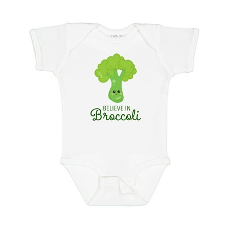 

Inktastic Believe in Broccoli Gift Baby Boy or Baby Girl Bodysuit