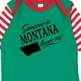 thumbnail image 4 of Inktastic Someone in Montana Loves Me Boys or Girls Long Sleeve Baby Bodysuit, 4 of 5