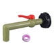 thumbnail image 1 of Adaptador de tanque IBC Tote, conector de salida de agua de rosca gruesa, válvula de ajuste rápido DN20, 1 of 3