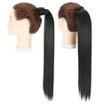 thumbnail image 3 of SEGO Clip in Ponytail Extension Wrap Around Long Straight Pony Tail Hair Synthetic Hairpiece, 3 of 6