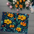 thumbnail image 5 of DIY Latch Hook Rug Kits Little Cute Wildflowers Stamped Non-slip Mat Crochet Yarn Hook and Latch Emboridery Tapestry for Home Floor Decor and Pet Warm Cushion 52x38cm(7), 5 of 7
