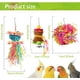 thumbnail image 2 of Paquete de 4 juguetes para triturar pájaros, juguetes para masticar loros pequeños, jaula para loros, juguete colgante para pájaros pequeños, periquitos, loros, tortolitos, cacatúas Namotu DLM514, 2 of 7