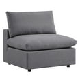 thumbnail image 4 of Modway Commix 5-Piece Sunbrella® Outdoor Patio Sectional Sofa in Gray, 4 of 10