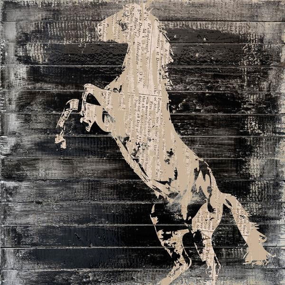 "Horseward II" Painting Print on Wrapped Canvas