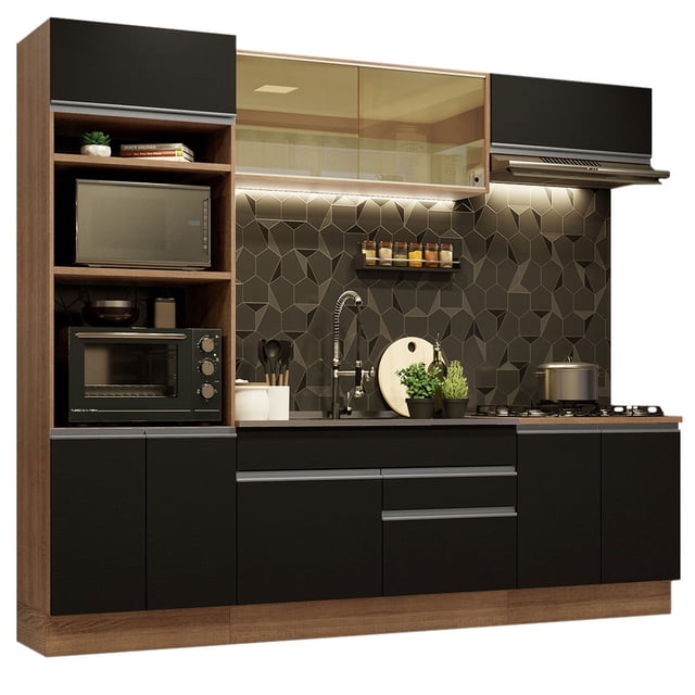 Cocina Integral Completa Modular Madesa Glamy 270cm MN 07