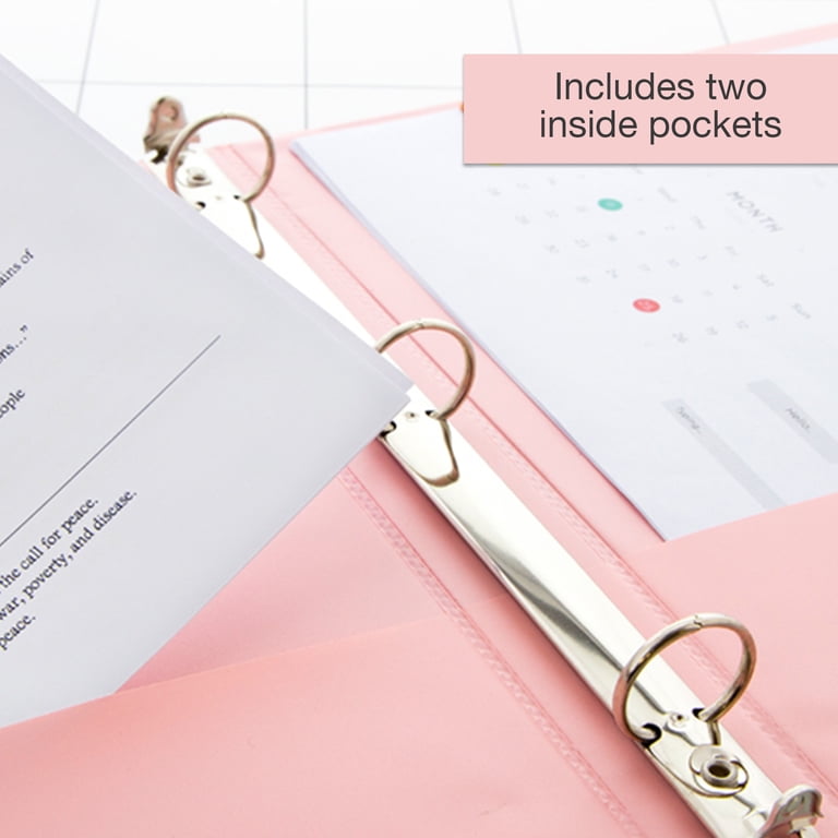 pastel card binder 4-Pocket Exo-Tec Zip Binder Pastel Blue