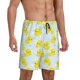 thumbnail image 2 of Balery cute rubber duck Pantalones cortos de pijama de punto de algodón para hombre con cinturilla y bolsillos-Medium, 2 of 6