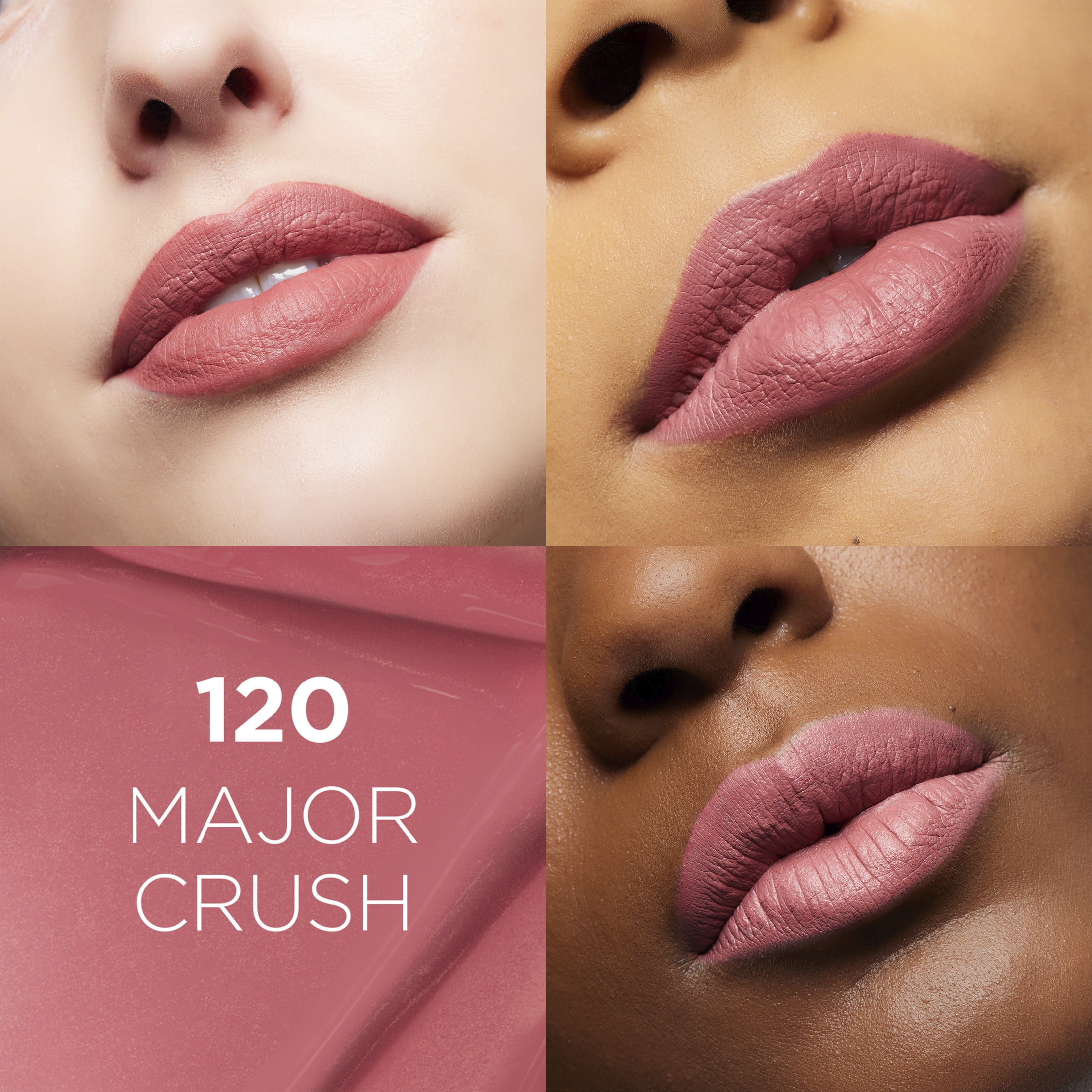 L'Oreal Paris Infallible Matte Resistance Long Lasting Lipstick, 120 Major Crush