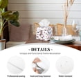 thumbnail image 3 of Kdxio Cute Dog Print Tissue Box Cover,Square Decorative PU Leather Facial Paper Case Organizer Holder Dispenser for Bathroom,Night Stands,Desk,Car 5.2''X5.2''X5.2'', 3 of 8