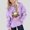 Purple, variant on Piuwrlz Girls Hood Halloween Sweatshirts Kids Pattern Hat Hoodies Long Sleeve Pullover Gray Size 5 T