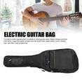 thumbnail image 3 of Electric Guitar Bag, Prevent Wear Electric Guitar Gig Bag Adjustable Shoulder Strap Protective with Pockets for Performance, 3 of 7