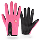 thumbnail image 5 of Guantes de ciclismo para hombre y mujer, para deportes al aire libre, antideslizantes, con pantalla táctil, cálidos, con cremallera, 5 of 6
