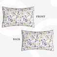 thumbnail image 2 of Lsque Daisies Flowers Pattern Pillow Case – Soft & Cozy Throw Pillow Cover, Hypoallergenic Cushion Case for Sleeping Women with Envelope Closure-14"x20", 2 of 6