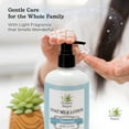 thumbnail image 5 of Southern Natural Goat Milk Lotion – For Face, Hands and Body  -  Gentle Skincare For A Soft & Smooth Feel - Unscented 12oz, 5 of 9
