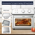 thumbnail image 4 of Geek-Chef Countertop Convection Toaster Oven, 4 Slice, 1500W, 4 of 7