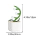 thumbnail image 3 of Decoración del hogar, decoración de habitaciones, decoración de paredes, artesanías esmaltadas, adornos de vidrio, plantas verdes en macetas, especialidades de Boshan, decoración del hogar, regalo de, 3 of 6