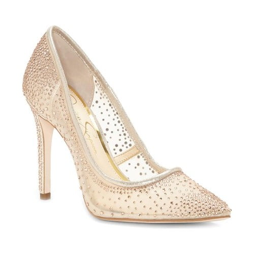 jessica simpson rhinestone shoes