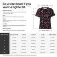 thumbnail image 4 of Naloa Humming Bird And Tropical Flowers Men's T-Shirt Sport T-shirt Men's Basic Tee Casual Men's Shirt, Round Neck, Short Sleeves - X-Large, 4 of 5