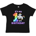 thumbnail image 3 of Inktastic It's My 1st Birthday Unicorn Boys or Girls Baby T-Shirt, 3 of 5