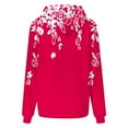 thumbnail image 4 of TIMIFIS Sweat à Capuche pour Femmes, Mode Hiver Ample, Imprimé Graphique, Manches Longues, Pull Décontracté avec Poche, 4 of 5