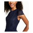 thumbnail image 3 of CITY STUDIO $59 Womens New Navy Lace Fit + Flare Dress 5 Juniors B+B, 3 of 3