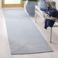 thumbnail image 2 of Safavieh Braided Light Blue Braided Rug - Runner 2'3" x 12', 2 of 5