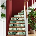 thumbnail image 6 of Peel and Stick Wallpaper Contact Paper Cat Floral Animal Sage Green Cream Abstract Shapes Symmetrical Layout Self Adhesive and Removable 24in x 118in, 6 of 8