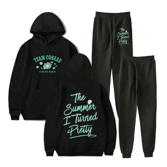 The Summer I Turned Pretty Cousins Beach Team Jeremiah Conrad Hoodie Jogger Pants Two Piece Set Sweatshirts Sweatpants
