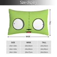 thumbnail image 4 of Invader Zim Pillowcases Soft Pillow Holder Decorative Cushion Cover Home Decor Rectangular Throw Pillow Covers 14"X20", 4 of 9