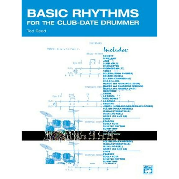 Pre-Owned Basic Rhythms for the Club-Date Drummer (Paperback 9780739027219) by Ted Reed