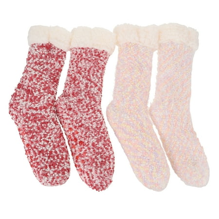

HOMEMAXS 2 Pairs Thickened Warm Socks Comfortable Socks Winter Warm Socks Women Socks