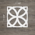 thumbnail image 2 of Ekena Millwork 11 3/8"W x 11 3/8"H x 3/8"T Small Daventry Decorative Fretwork Wall Panels in Architectural Grade PVC, 2 of 9